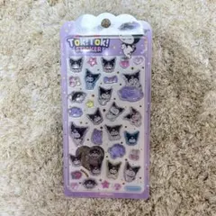 サンリオ　ボンボンドロップシール　クロミ　韓国限定デザイン