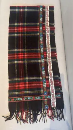 YUDLEG ユードレッグ チェックマフラー