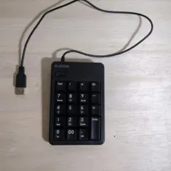 ELECOM USB テンキー 黒
