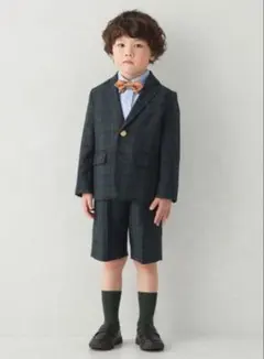 【美品】green label relaxing フォーマルスーツ 120サイズ