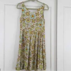 チャイルドウーマン 花柄ロトロワンピ