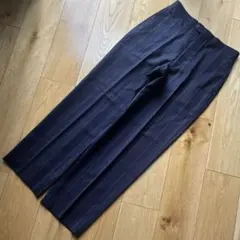 ストライプ スラックス