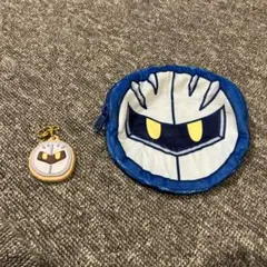 星のカービィ　メタナイト　ポーチ　チャーム　セット