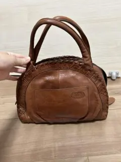 美品✨IBIZA ヴィンテージ クラッシュ加工 レザー ショルダーバッグ 