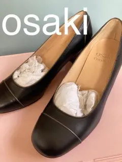 【osaki comfort】ブラック　パンプスのサムネイル