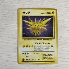 サンダー ★ 第3弾拡張パック 化石の秘密