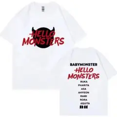 【新品】BABYMONSTER ベビモン Tシャツ Lサイズ