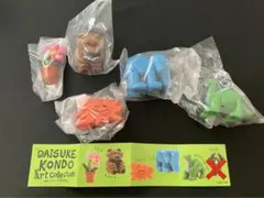 DAISUKE KONDO アートコレクション マスコットフィギュア 5種