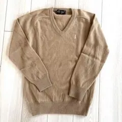 EAST BOY ベージュ Vネックセーター サイズ9