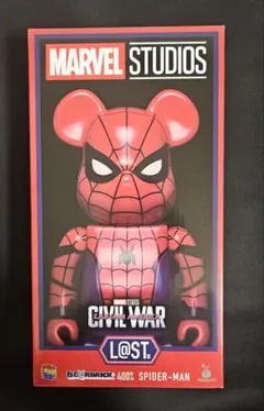 Happyくじ BE@RBRICK ラスト賞 スパイダーマン 400%