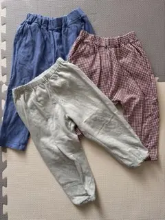 ユニクロ⚫︎GU⚫︎ベビー用パンツ3点セット