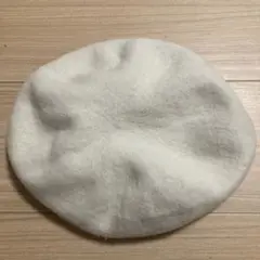 GU ホワイト ベレー帽