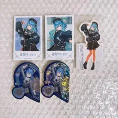 ホロライブ 渋谷 TSUTAYA ポップアップ ステッカー チェキ 星街すいせい