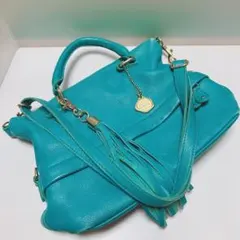 エメラルドグリーン ハンドバッグ archive city bag y2k - メルカリ