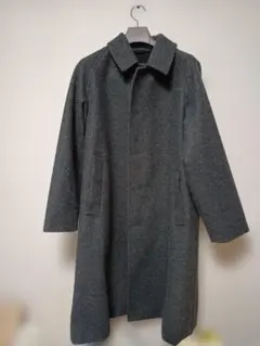 GU コージーメルトンバルマカーンコート　グレー S　美品