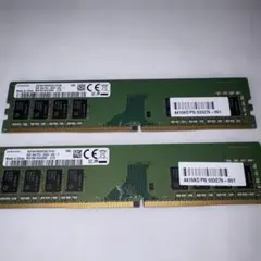 SAMSUNG 8GB PC4-2666V 2枚