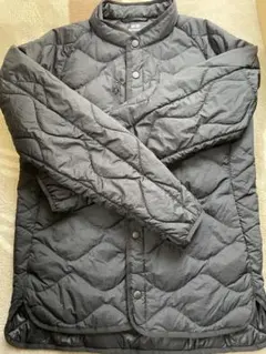 ユニクロ×ホワイトマウンニアリング　キルティングダウンジャケット　ブラックXS