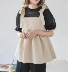 titivate ふくれジャガードリボントップス トップス　ビスチェのサムネイル