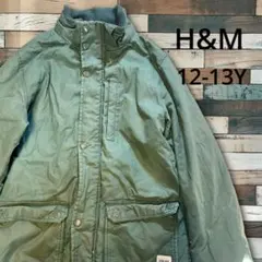 【大人も可能サイズ！】H&M 12-13Y ミリタリーコート　ヴィンテージ感