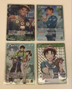名探偵コナン　コナンカード　TCG 疾風の煌めき　服部平次　遠山和葉