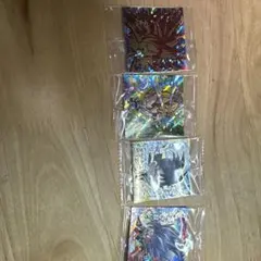 アニメキャラクター ホロステッカー 4枚セット