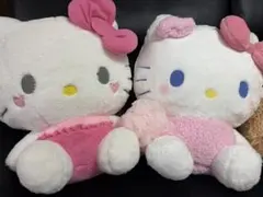 ハローキティ ぬいぐるみ 大きめ 2体セット