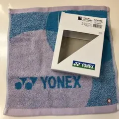 YONEX 今治タオル タオルハンカチ AC1088 ミストパープル（箱付き）のサムネイル