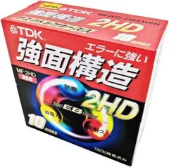 TDK フロッピーディスク 3.5インチ 2HD 10枚組 フォーマット済のサムネイル