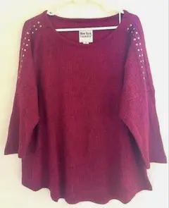 New York Laundry XL 長袖ニットセーター