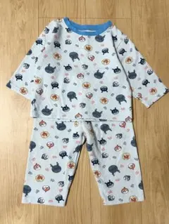 中古　しまむら　アンパンマンキルティングパジャマ　90