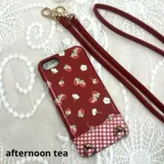 Afternoon Tea iPhoneケース ストラップ付のサムネイル