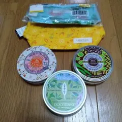 ロクシタン ボディクリーム ボディジェル ポーチ ハンドクリーム サンプル付