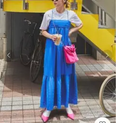 SHAGGIE ワッシャーワンピース