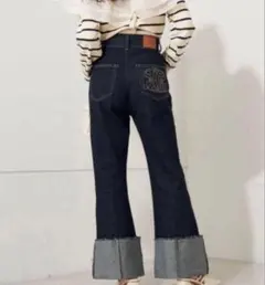 Chico ロールアップデニム