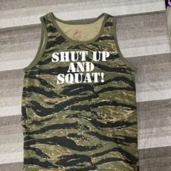 迷彩柄 Tシャツ SHUT UP AND SQUAT! 2025年最新】shut up and squatの人気アイテム - メルカリ