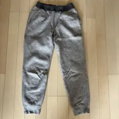UNIQLO KIDS フリース裏地グレーパンツ　140 暖パン