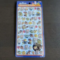 ボンボンドロップシールミニ ズートピア