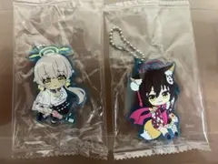 ブルーアーカイブ　ラバーキーホルダー 2体セット