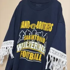 USA製】90s NIKE リメイク フリンジ Tシャツ マクラメ レア商品 - メルカリ