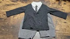 セレモニースーツ 長袖 半ズボン 80【リユース品】