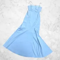 LIP SERVICE カットアウトマーメイド　ロング　キャミワンピース　M