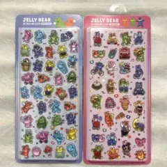 【海外製⭐️】JELLY BEAR シール 立体 3D ぷっくり 韓国 クマ