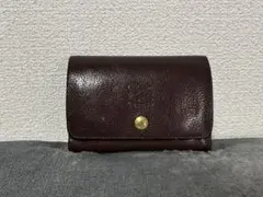 IL BISONTE イルビゾンテ 二つ折り財布 ブラウンレザー 本革