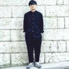 コムデギャルソン オム ドゥ ポリ縮 イージーパンツ ブラック M