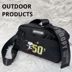 OUTDOOR スヌーピ コラボ 刺繍 50周年 ショルダーバッグ - メルカリ