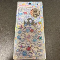 メルカリ最安！【光るジュエルプチドロップステッカー　あわわ】