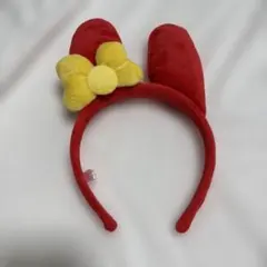 マイメロディ カチューシャ 赤色