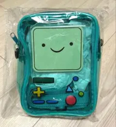 アドベンチャータイム ビーモ BMO クリア ポーチ 透明 バッグ ショルダー