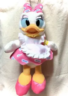 ディズニーランド34周年　デイジーのぬいぐるみバッジ