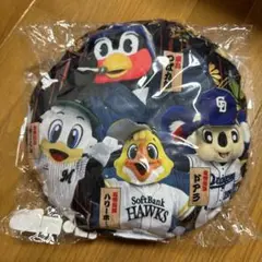 つば九郎×ドアラ×マーくん×ハリーコラボクッション